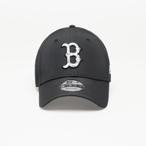 New Era Black White 9Forty Cap Boston Red Sox Black