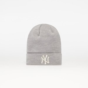 New Era MLB Wmns Metallic Logo Cuff Knit New York Yankees Grey