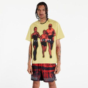 PLEASURES Leader Heavyweight T-Shirt Yellow