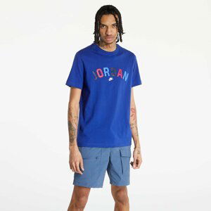 Jordan Sport Dna Men's Wordmark T-Shirt Deep Royal Blue/ White