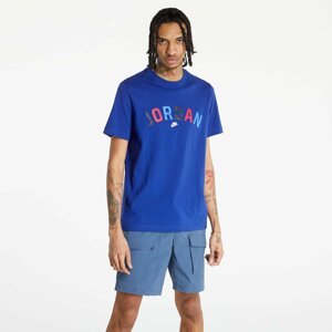 Jordan Sport Dna Men's Wordmark T-Shirt Deep Royal Blue/ White