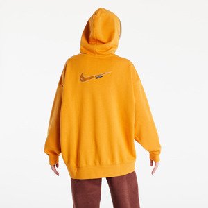 Nike NSW Swoosh Women's Fleece Hoodie Light Curry/ Pearl White/ Desert Ochre