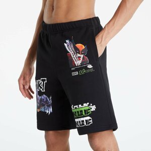 HUF x Marvel Smash Up Fleece Short Black