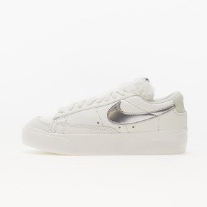 NIke Wmns Blazer Low Platform Sail/ Metallic Silver