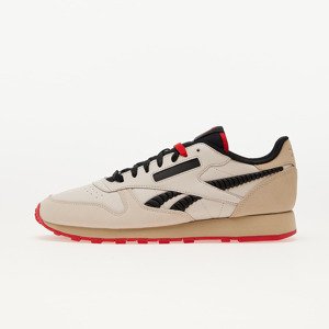 Reebok x La Casa De Papel Classic Leather Moon White/ Pebble/ Vector Red