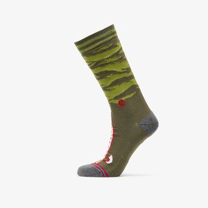 Stance Warbird Crew Sock Olive