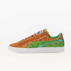 Puma x Minecraft Suede Friar Brown-Fern Green