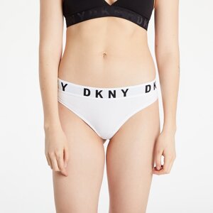 DKNY Cozy Boyfriend Thong White