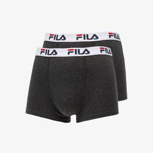 FILA 2-Pack Boxer Anthracite Melange