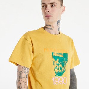 PLEASURES Cheers Heavyweight Shirt Yellow