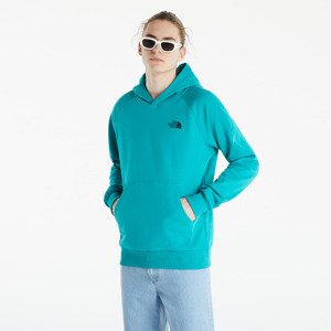 The North Face M Raglan Redbox Hoodie Porcelain Green/ Tnf Black