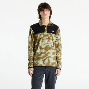 The North Face M Printed Tka Glacier Snap-Neck Pulover Tnfb/Mtryolvretrodyeprint