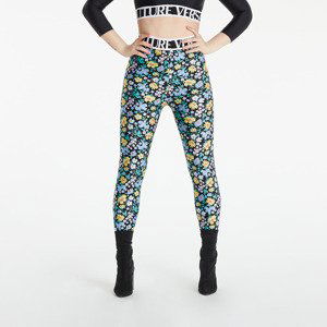 Versace Jeans Couture Leggings Fuseaux Hydrangea Blu