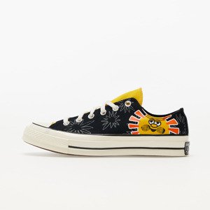 Converse Chuck 70 Sunny Floral Print Black/ Amarillo/ Bold Mandarin