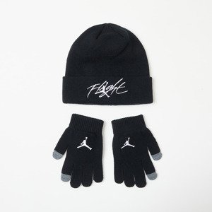 Jordan Flight Beanie Set Black