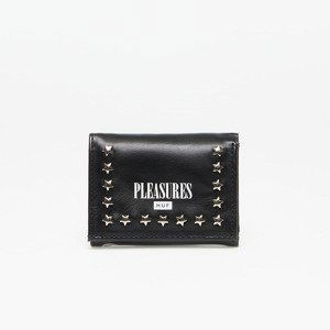 HUF x PLEASURES Armstrong Wallet Black