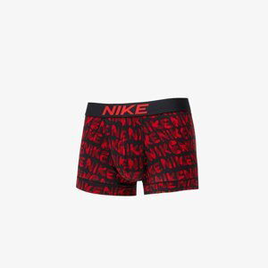 Nike Trunk University Red/ Black Bubble Swoosh Print