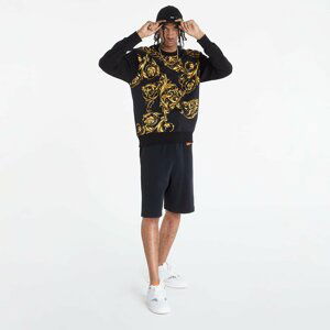 Versace Jeans Couture Felpa Print Garland Sweatshirt Black/ Gold