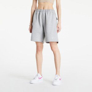 Nike NRG Solo Swoosh Fleece Shorts Dark Grey Heather/ White