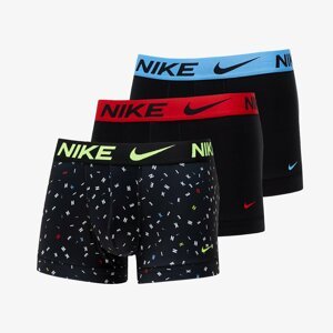 Nike Dri-FIT Essential Micro Trunk 3-Pack Swooshfetti Print/ Anthracite/ Black