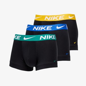 Nike Dri-FIT Essential Micro Trunk 3-Pack Black/ Malachite Ochre/ Game Royal