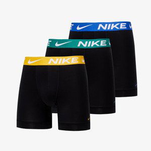 Nike Dri-FIT Essential Micro Boxer Brief 3-Pack Black/ Malachite/ Ochre/ Game Royal Wb