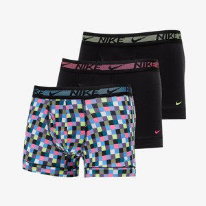 Nike Trunk 3-Pack Pixel Print/ Black/ Black