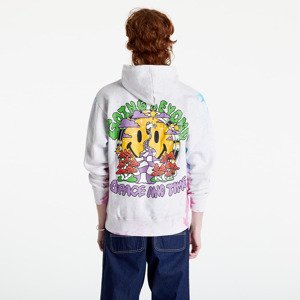 MARKET Smiley Beyond Space And Time Tie-Dye Hoodie Purple Blue Tie-Dye