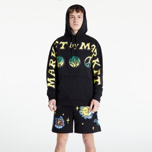 MARKET Market Cali Lock Gradient Hoodie Black Overdye