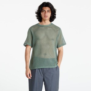 Stüssy Cotton Mesh Short Sleeve Crew Green