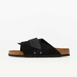 Birkenstock Kyoto VL Soft Suede & Nubuck Black