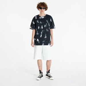 Han Kjøbenhavn Logo Boxy Tee Short Sleeve Paint Faded Black