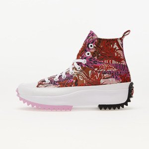 Converse Run Star Hike Tropical Print Platform Mantra Orange/ Black/ White