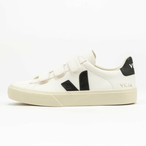 Veja W Recife Logo Chromefree Leather Extra White/ Black