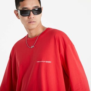 Comme Des Garçons SHIRT Men's Long Sleeve Knit T-Shirt Red