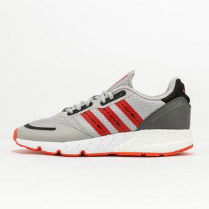 adidas ZX 1K Boost Grey Two/ Semi Solar Red/ Cwhite