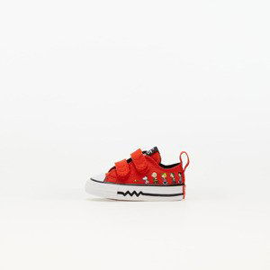 Converse x Peanuts Chuck Taylor All Star 2V Signal Red/ Black/ White