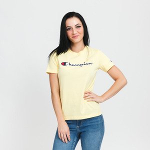 Champion Crewneck T-Shirt Yellow