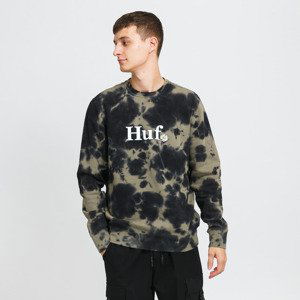 HUF In Bloom Crewneck Olive/ Black