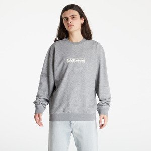 NAPAPIJRI Box Logo Crewneck Gray