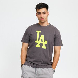 New Era MLB Seasonal Team Logo Tee LA Dark Gray