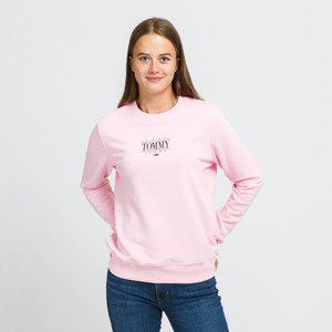 TOMMY JEANS W Reg Essential Logo Crew Pink