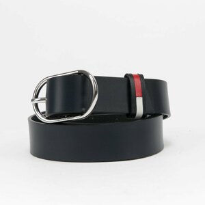 TOMMY JEANS W Oval Belt 3.0 Navy