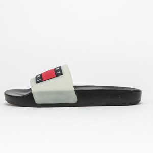 TOMMY JEANS Glow In The Dark Pool Slide Black