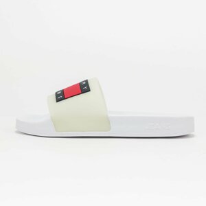 TOMMY JEANS W Glow In The Dark Pool Slide White