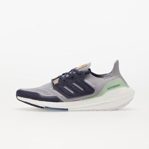 adidas UltraBOOST 22 Halo Silver/ Shale Navy/ Linen Green