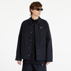 Nike Life Men's Unlined Chore Coat Black/ White