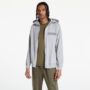 Calvin Klein Reimagined Heritage Full Zip Hoodie Gray