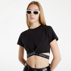 Calvin Klein Milano Cropped Tee Black