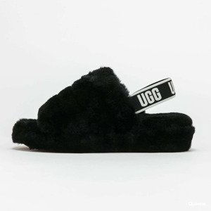 UGG W Fluff Yeah Slide Blk